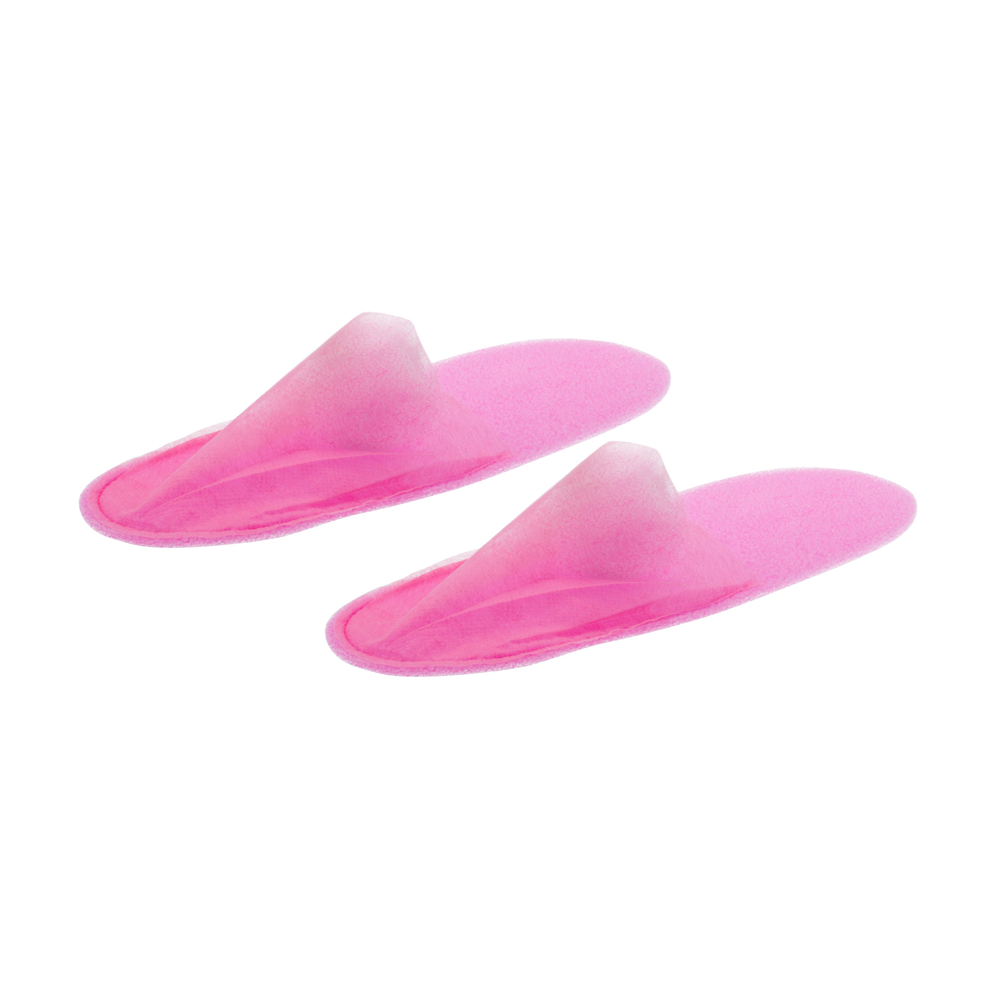 Klapki włókninowe na grubej podeszwie Różowe 1 para Klapki włókninowe na grubej podeszwie Różowe 1 para