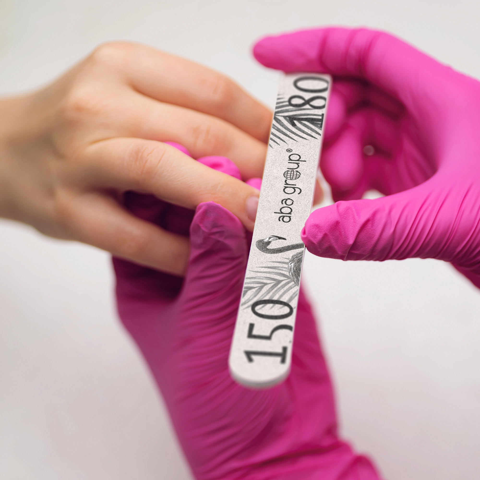 Aba Group Pilnik do paznokci PROSTY 150/180 SLIM – FLAMING Aba Group Pilnik do paznokci PROSTY 150/180 SLIM – FLAMING