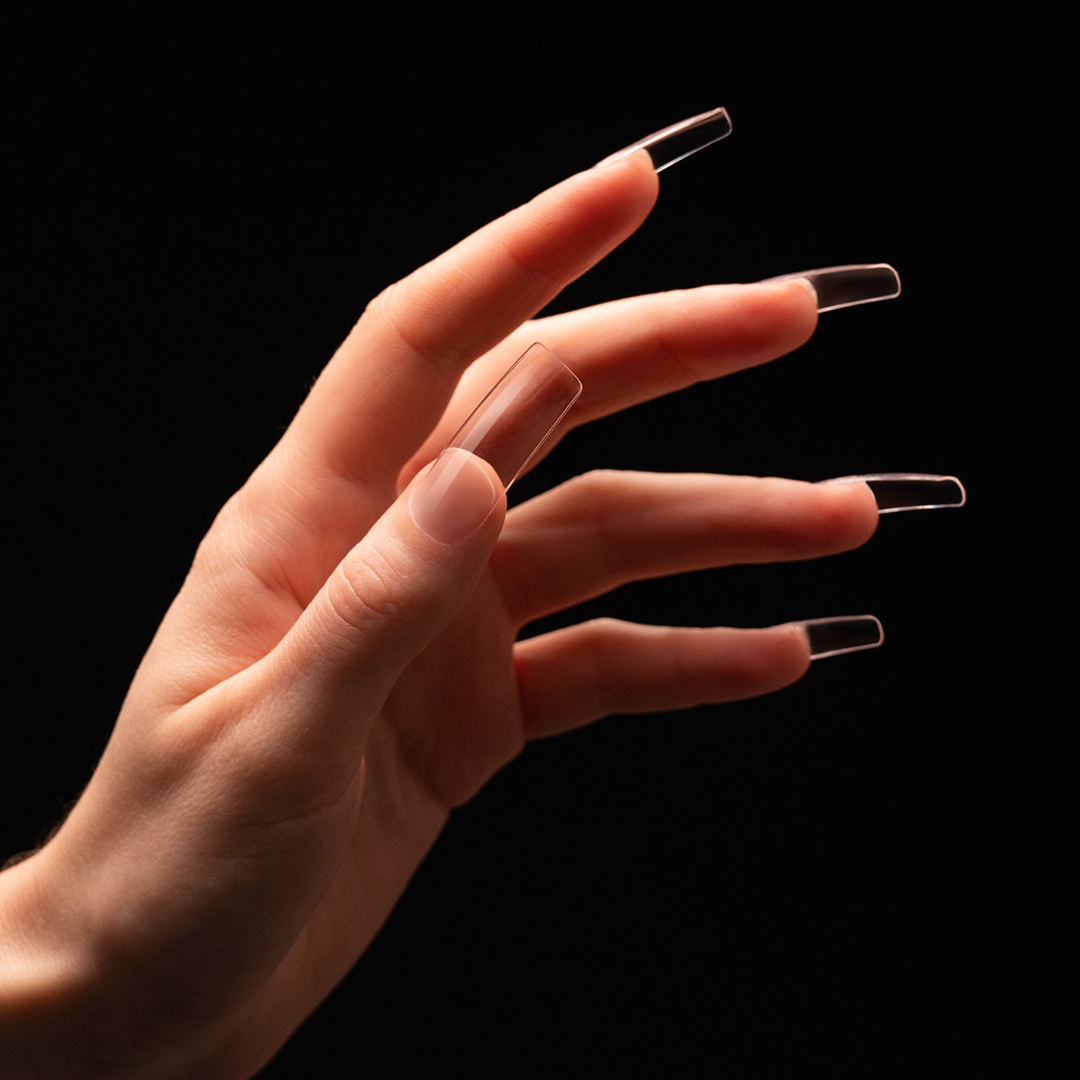 MANI KING INSTANT NAILS Full Cover Tips A11: KWADRAT (240 szt) MANI KING INSTANT NAILS Full Cover Tips A11: KWADRAT (240 szt)