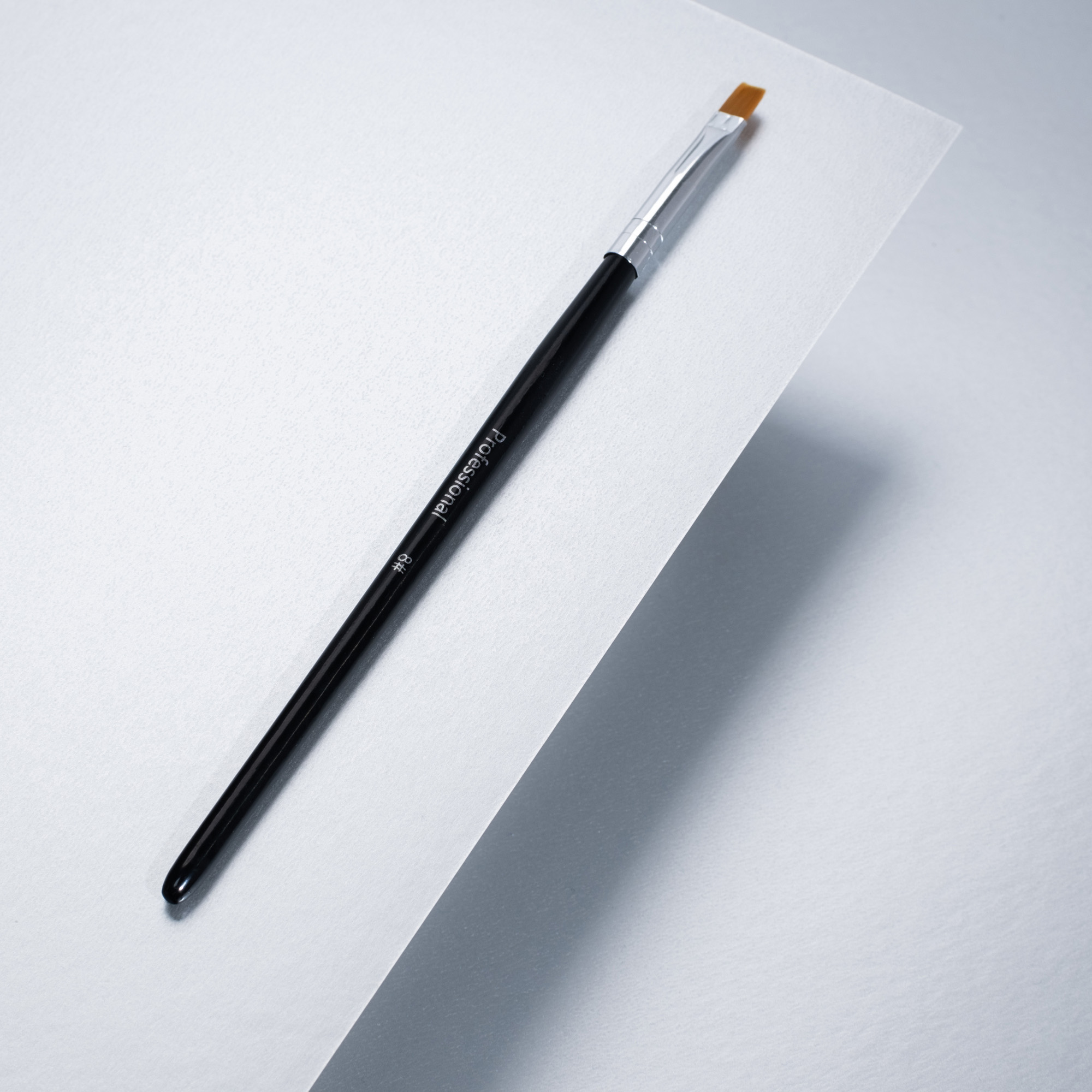 Pędzelek do żelu drewniany #8 Professional Pędzelek do żelu drewniany #8 Professional