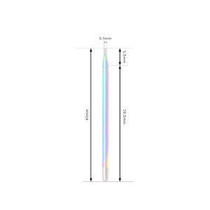 Frez diamentowy (kulka średnica 1,0 mm) Aba Group 720-4 R (RAINBOW)