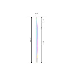 Frez diamentowy (kulka średnica 1,2 mm) Aba Group 720-3 R (RAINBOW)