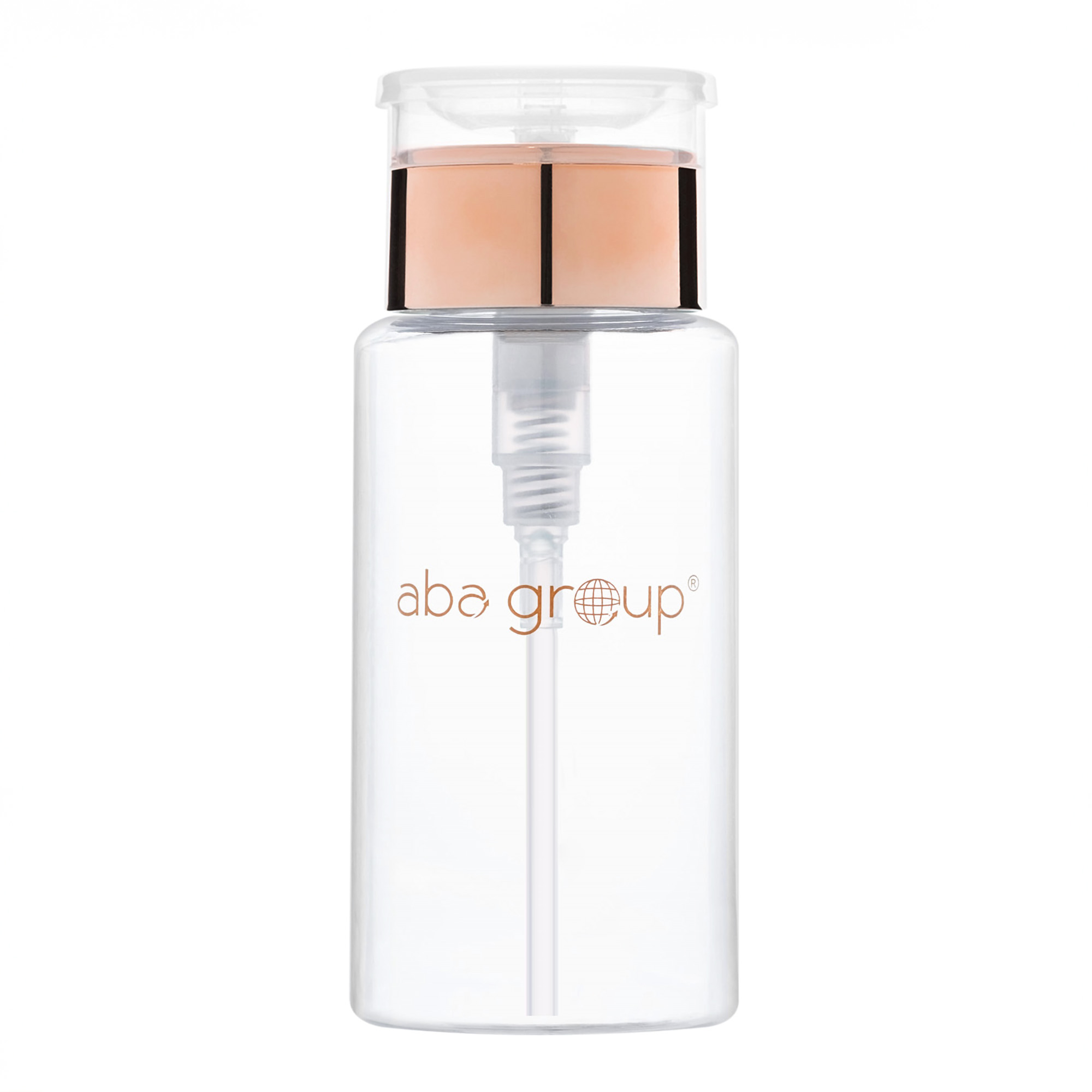 Aba Group Dispenser with pump - rose gold 150 ml