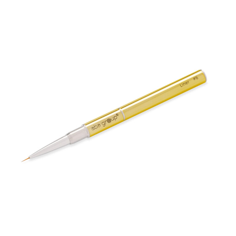 Aba Group Złoty Pędzelek do zdobień 6mm – Gold Liner #6