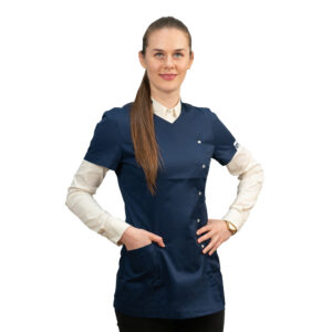 Fartuszek Kosmetyczny Isabel GRANATOWY 36