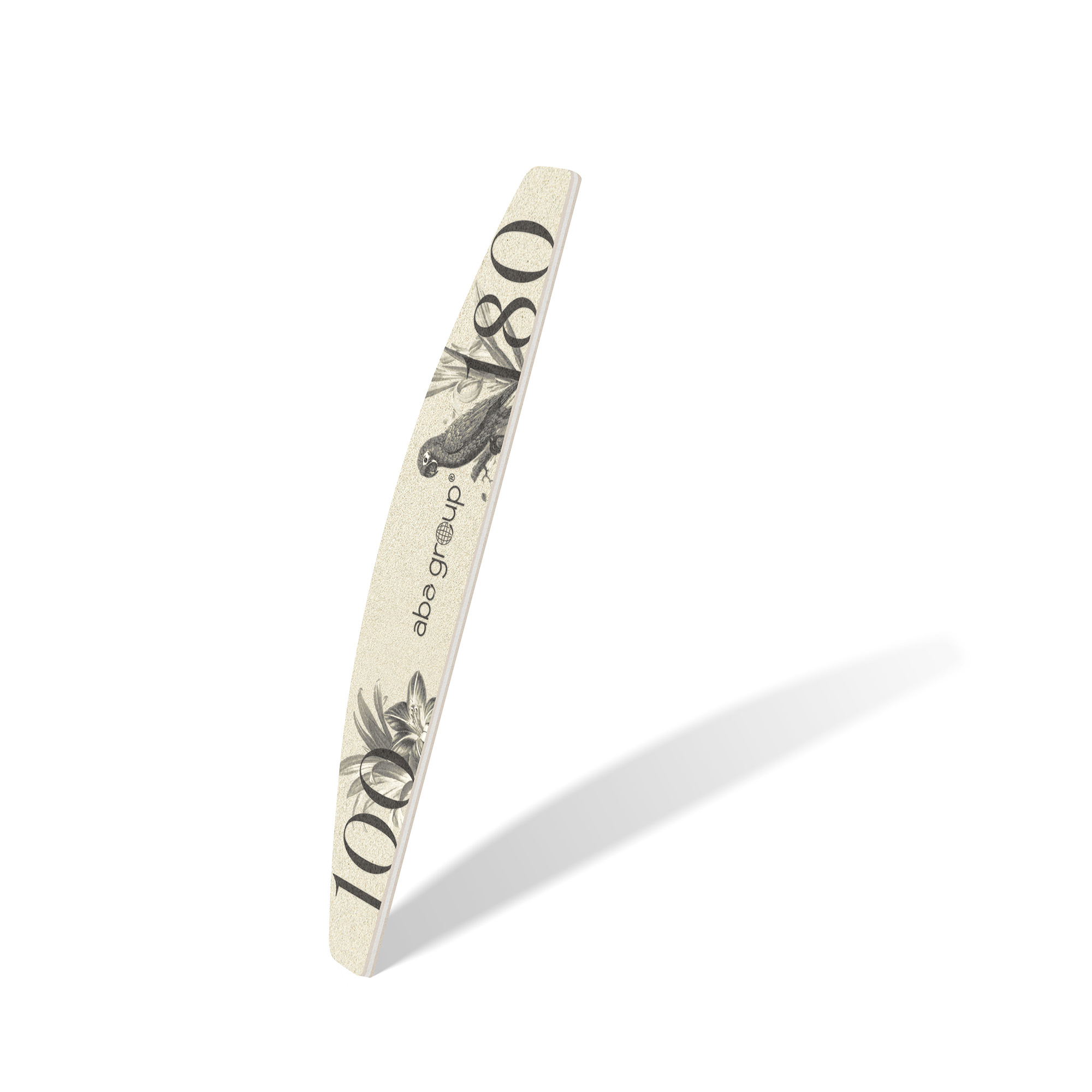 Pilnik do paznokci RETRO Aba Group PÓŁKSIĘŻYC 100/180 STANDARD Pilnik do paznokci RETRO Aba Group PÓŁKSIĘŻYC 100/180 STANDARD