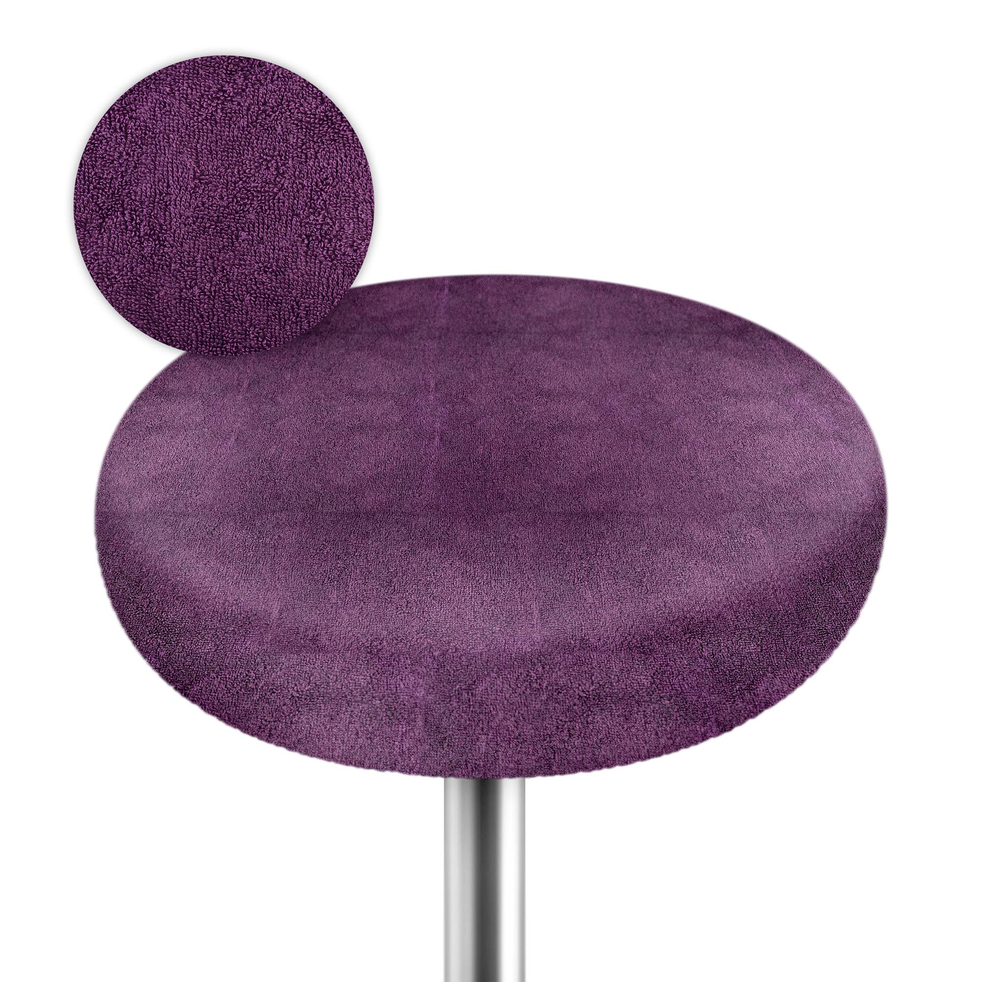 Pokrycie na taboret frotte Aba Group FIOLET Pokrycie na taboret frotte Aba Group FIOLET