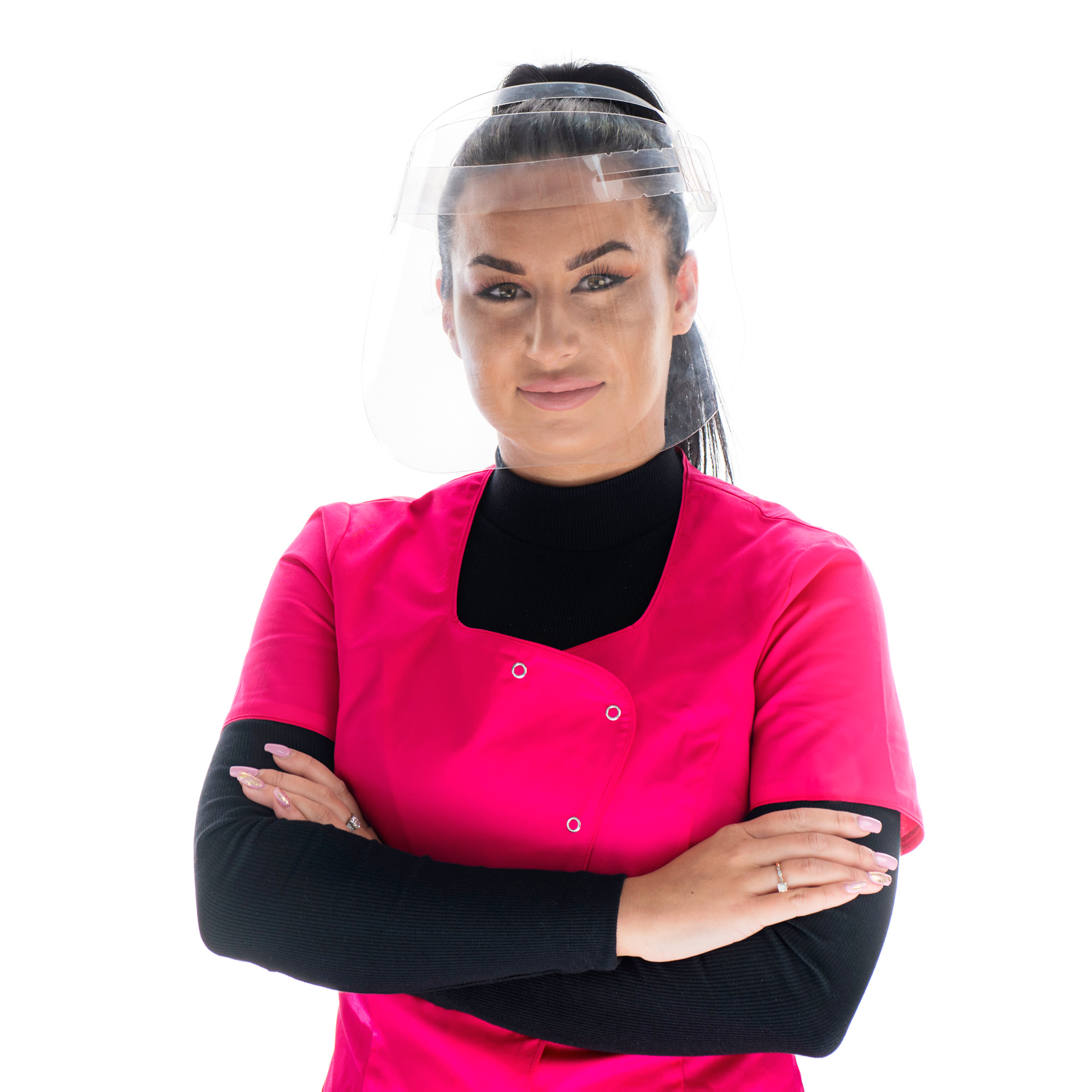 Przyłbica bezbarwna – profesjonalna osłona twarzy Przyłbica bezbarwna – profesjonalna osłona twarzy