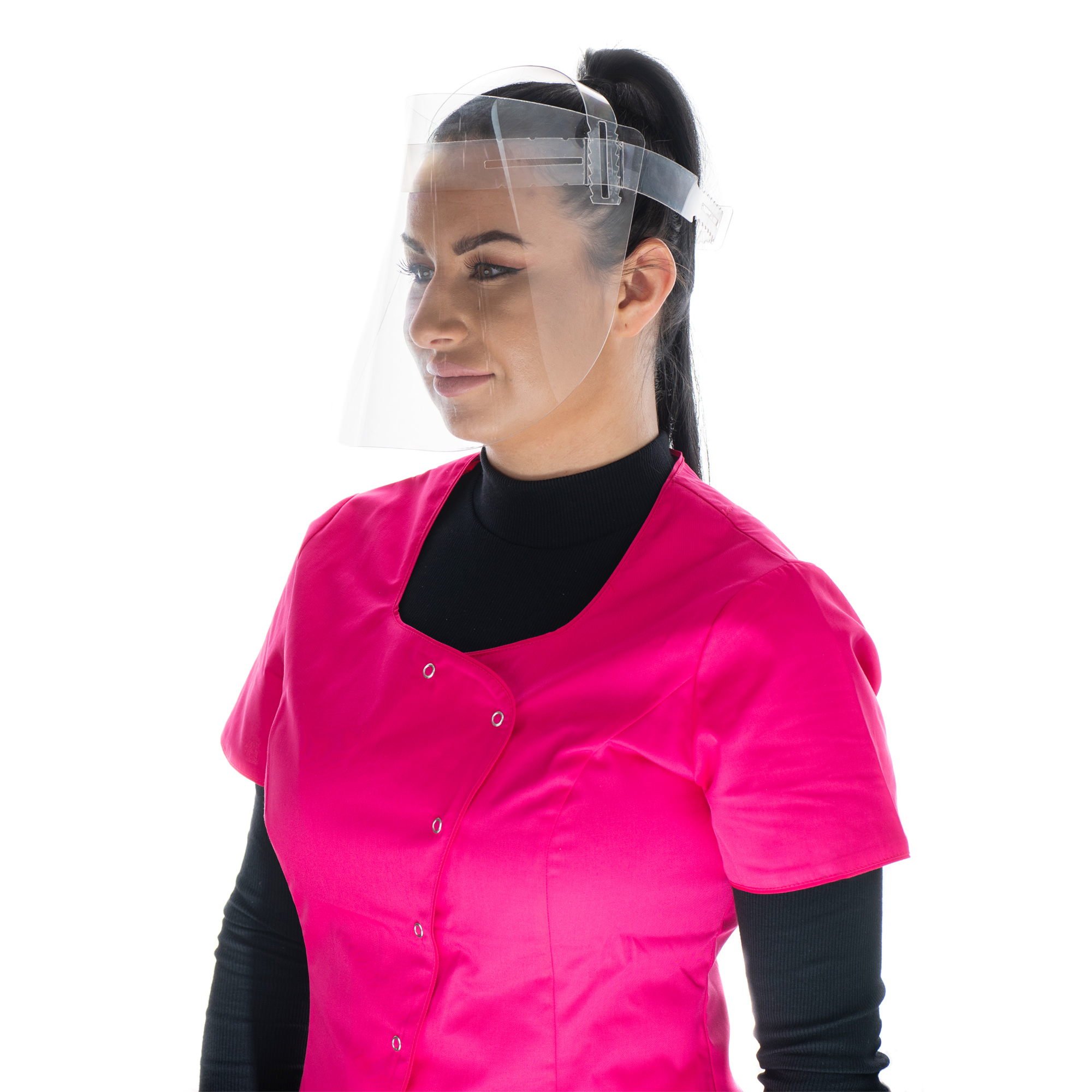 Przyłbica bezbarwna – profesjonalna osłona twarzy Przyłbica bezbarwna – profesjonalna osłona twarzy