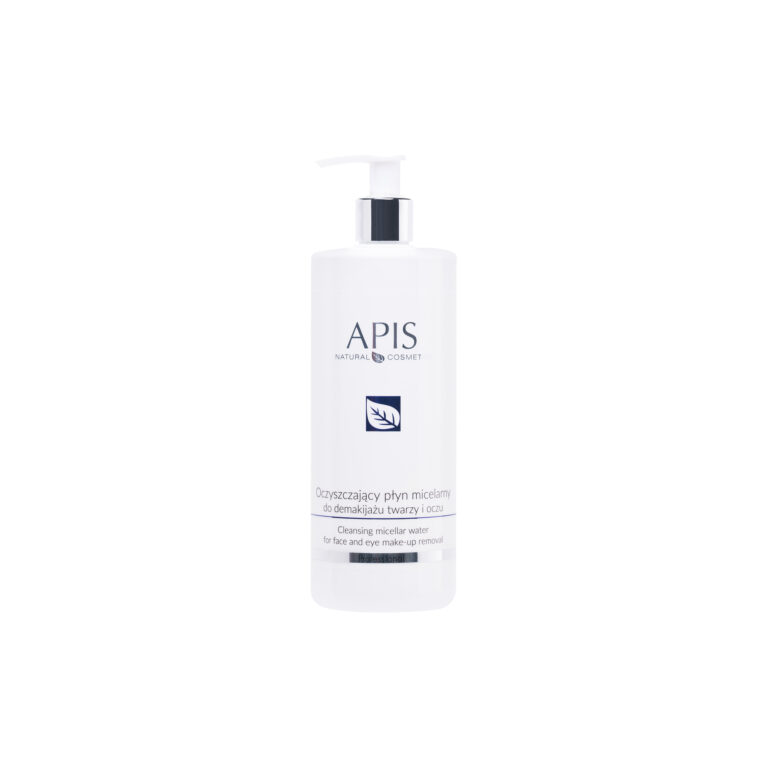 APIS – Oczyszczający Płyn Micelarny Do Demakijażu Twarzy i Oczu 500ml (52175)