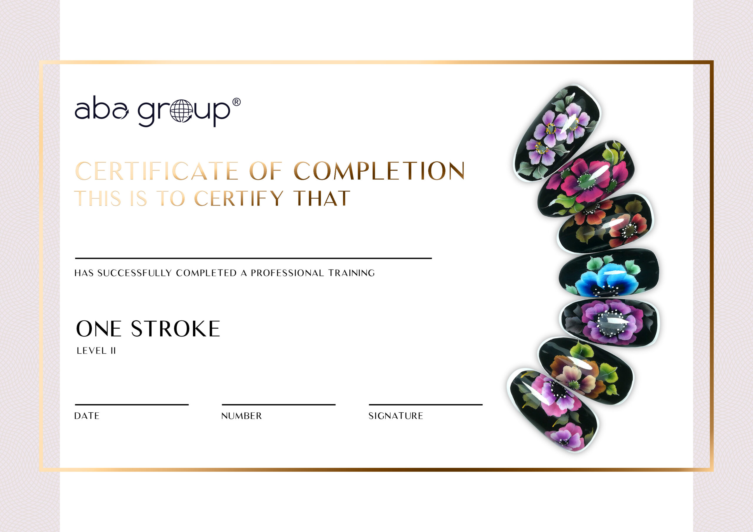 Certyfikat ONE STROKE LEVEL II – dla Instruktorów Aba Group