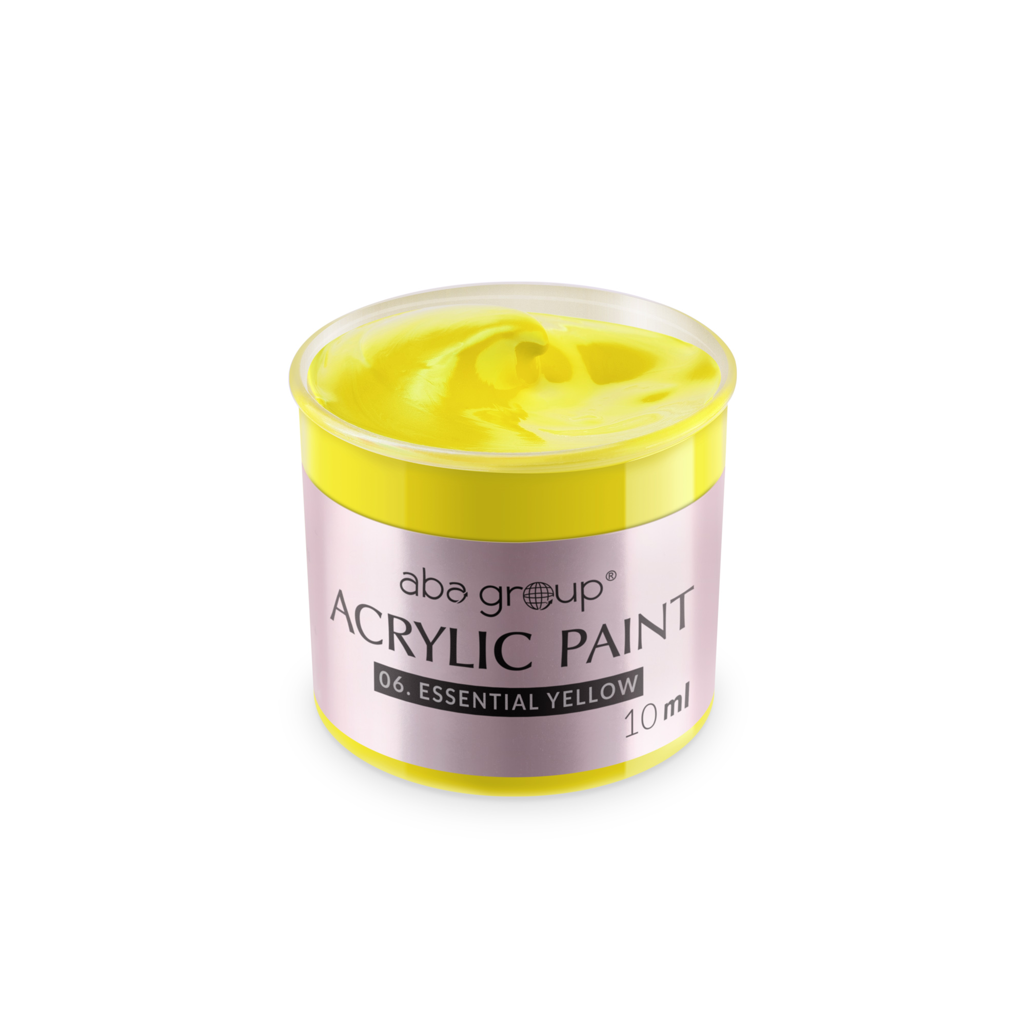 Farbka akrylowa Aba Group 06 – Essential Yellow 10 ml
