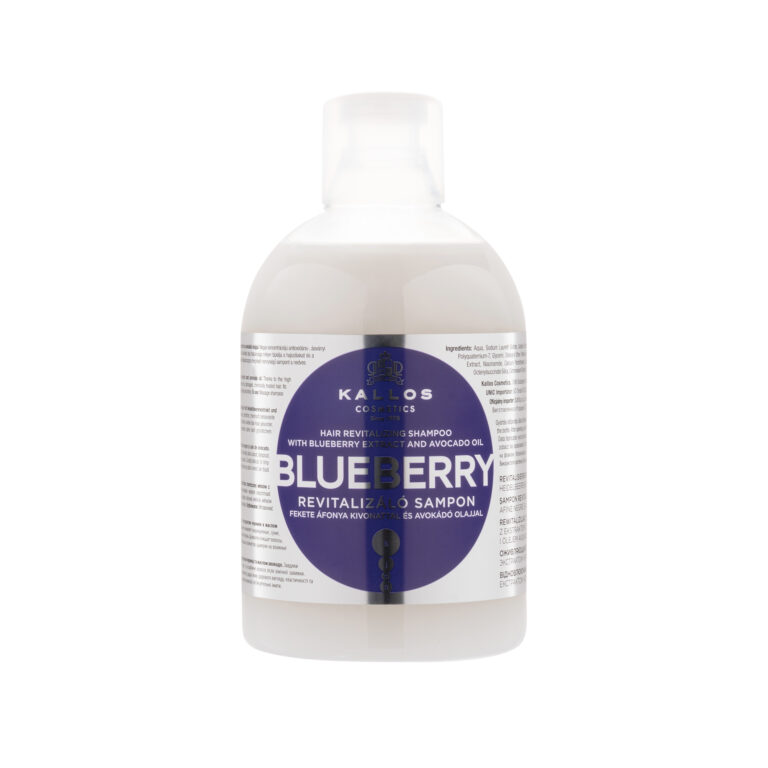 KALLOS KJMN – Szampon do włosów BLUEBERRY 1000 ml