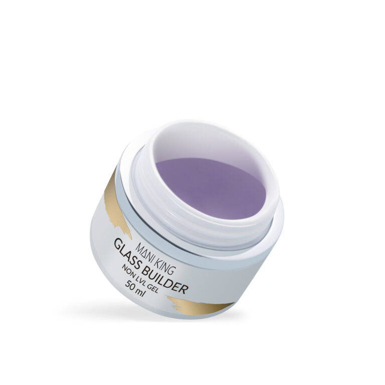 MANI KING NON LVL GEL Glass Builder – żel niepoziomujący – 50ml