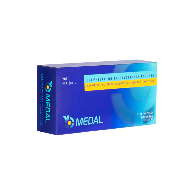 MEDAL – Torebki do sterylizacji 90mm x 135mm (200szt)