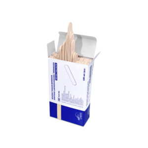 Szpatułki Drewniane Do Wosku – Szerokie – 15 cm x 1,5 cm (100 szt.)