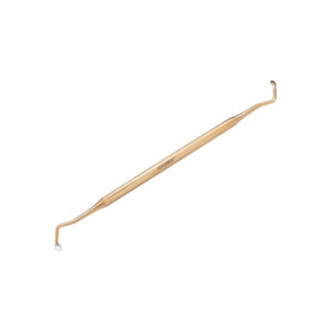 Aba Group Sonda podologiczna dwustronna złota- ekskawator z kulką 4mm (1212)