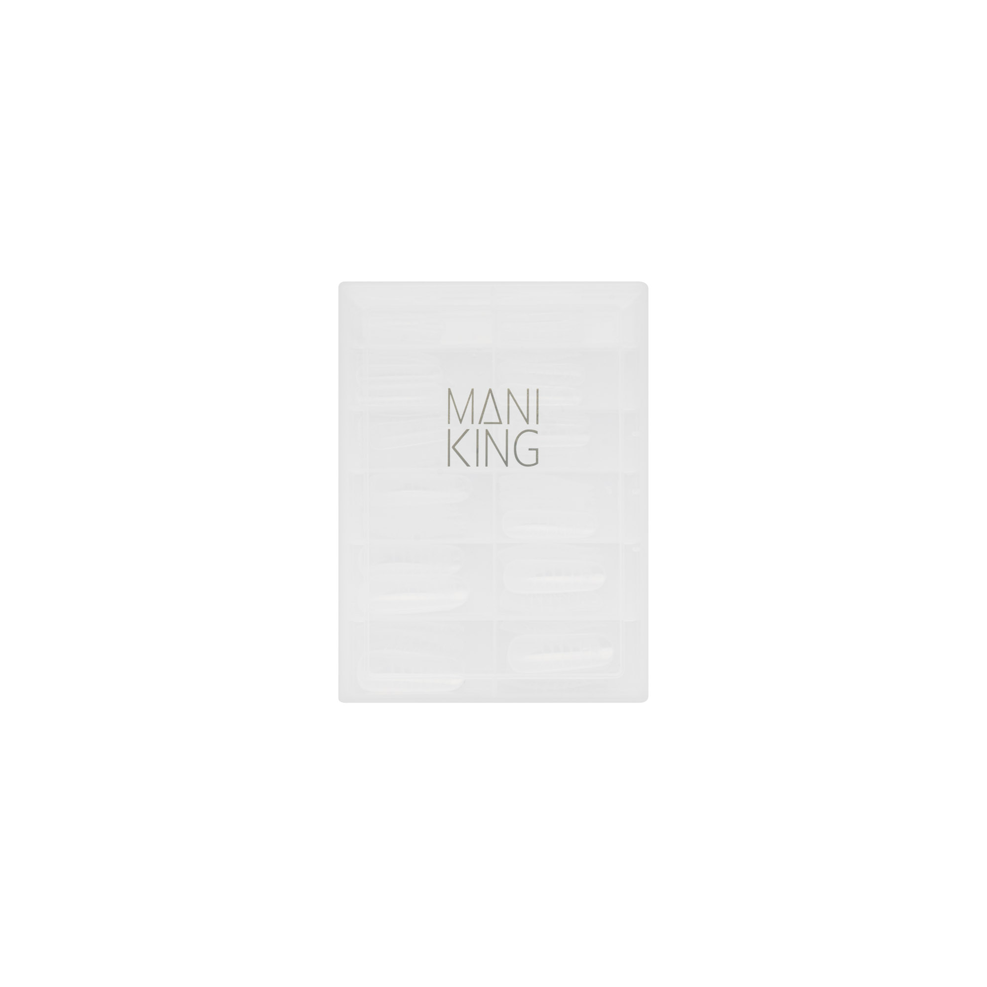 MANI KING Dual Forms Formy do akrylożelu Square (UP) (120 szt)