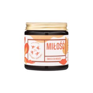Mydlarnia Cztery Szpaki – Świeca do masażu MIŁOŚĆ – 120 ml
