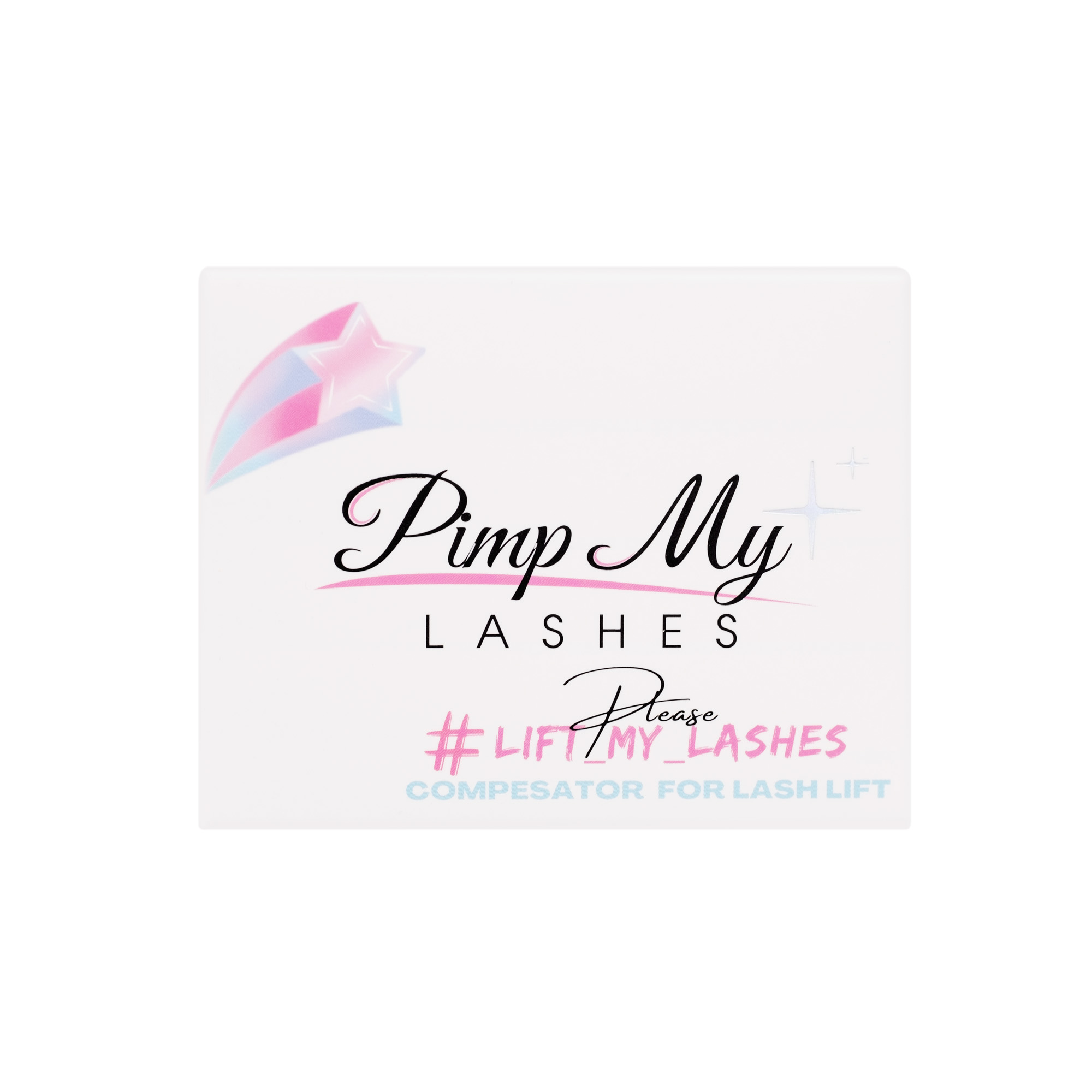 Pimp My Lashes – Kompensatory Nakładki do laminacji rzęs, dwie pary – Różowe