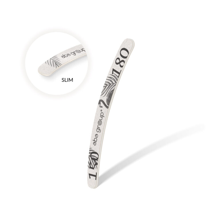 Aba Group Pilnik do paznokci BANAN 150/180 SLIM – FLAMING