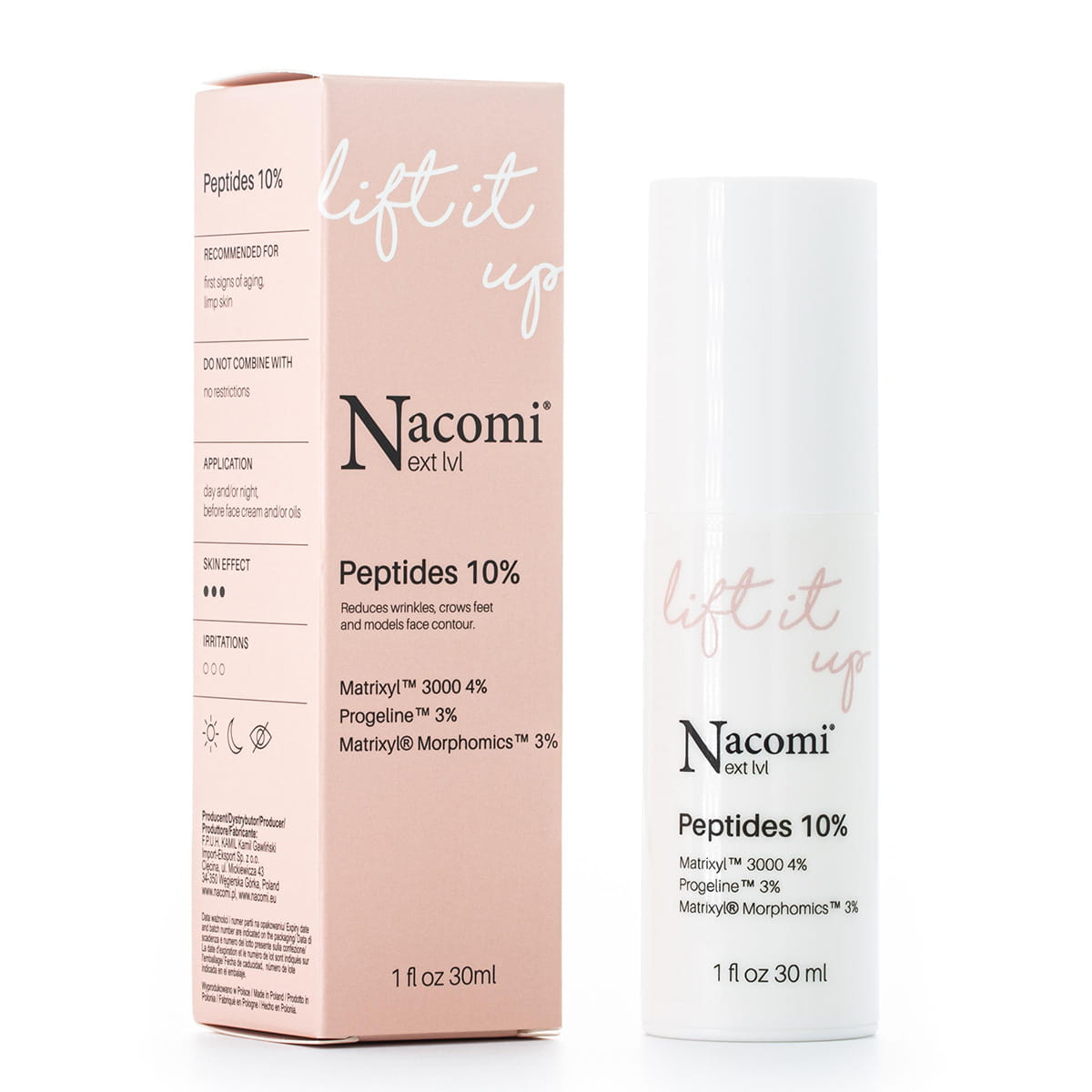 Nacomi - NEXT LEVEL - Peptydy 10% 30 ml