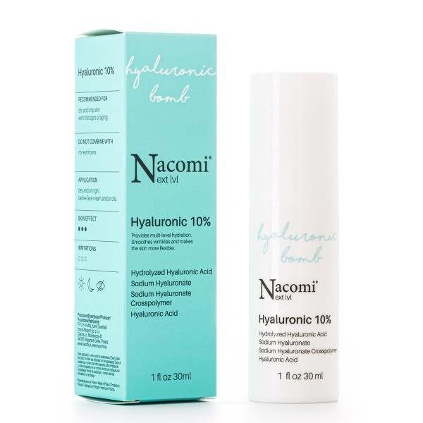 Nacomi – NEXT LEVEL – Serum kwas hialuronowy 10% 30 ml