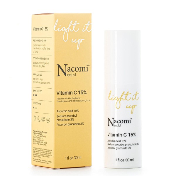 Nacomi – NEXT LEVEL – Serum z witaminą C 15% 30 ml