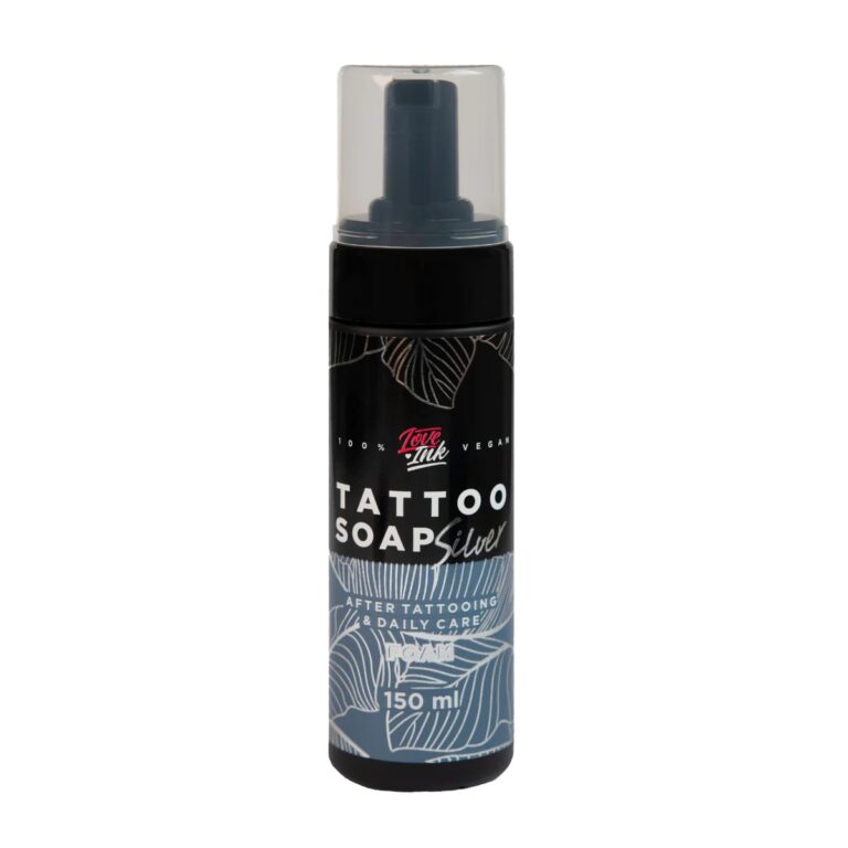 Loveink – Mydło w piance Tattoo Soap Silver, 150 ml