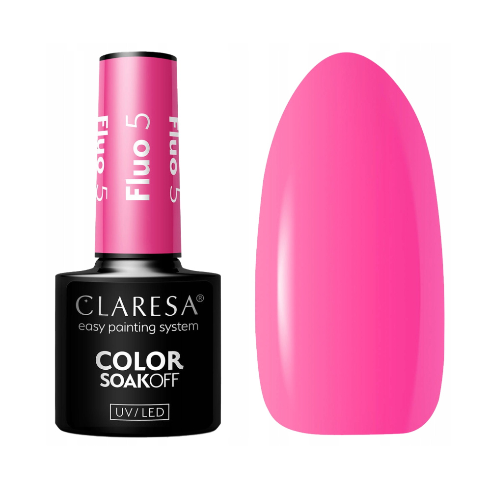 Claresa Lakier Hybrydowy FLUO 5, 7, 5 g